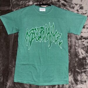 Melrose Place Teal Green Graphic T Shirt‎ Size S Streetwear